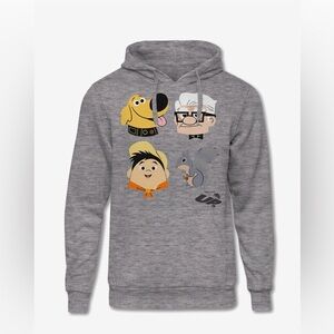 Disney Pixar Up Characters Women’s Hoodie size L